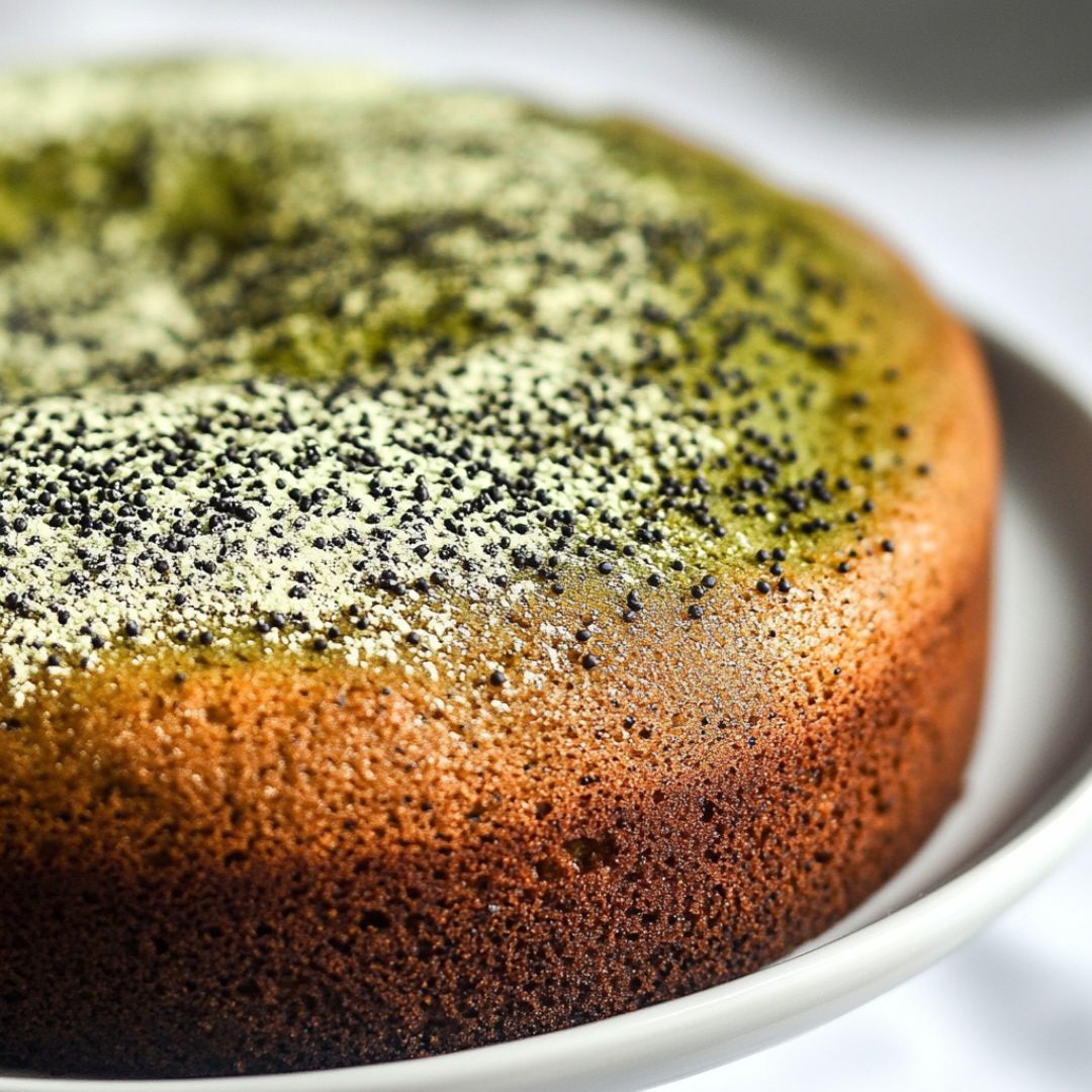 Cake Citron, Pavot et Matcha : Un gâteau moelleux et original Image