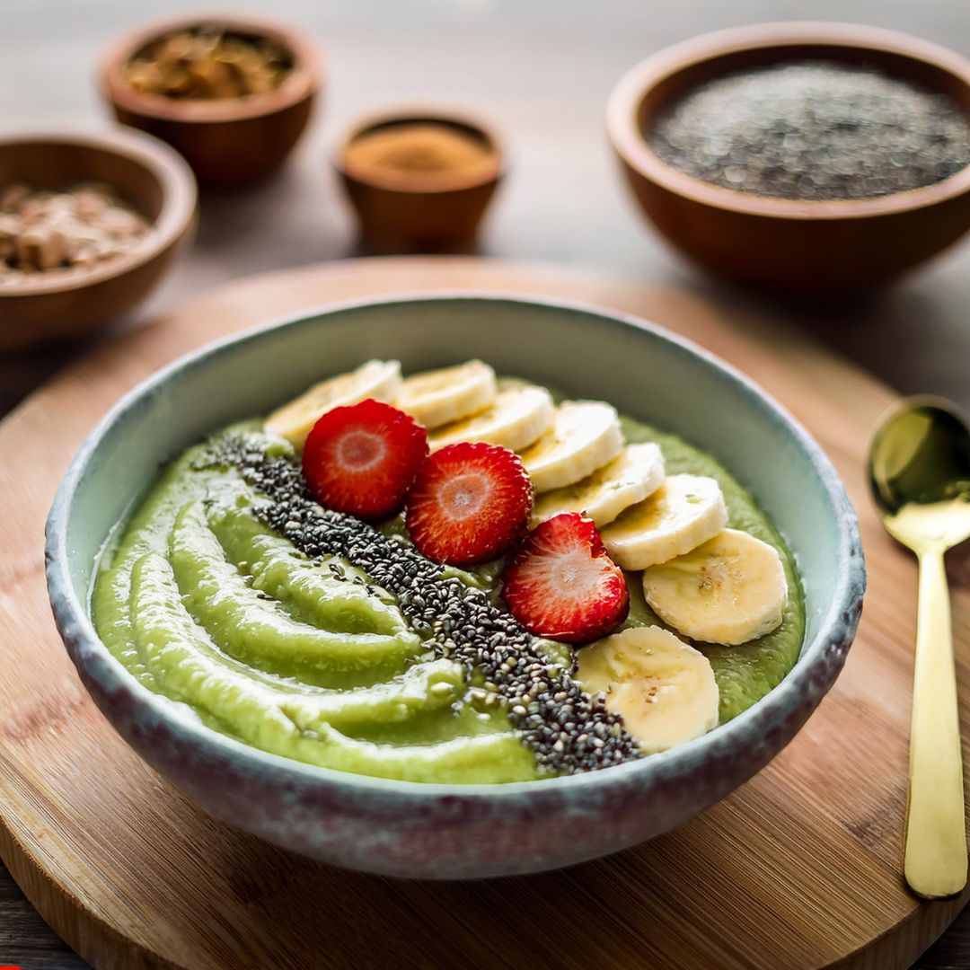 Porridge Réconfortant au Matcha pour l’Automne Image
