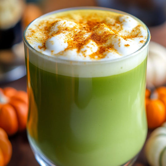 Matcha Latte Chai à la Crème de Citrouille