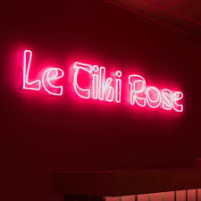 Logotipo de Le Tiki Rose, cliente profesional de Matcha Matcha
