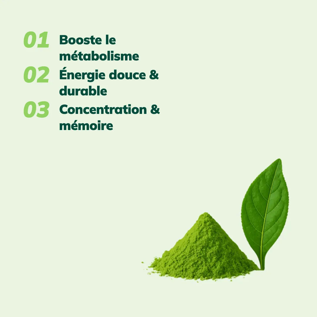 Trois bienfaits du matcha cérémonie bio Matcha Matcha