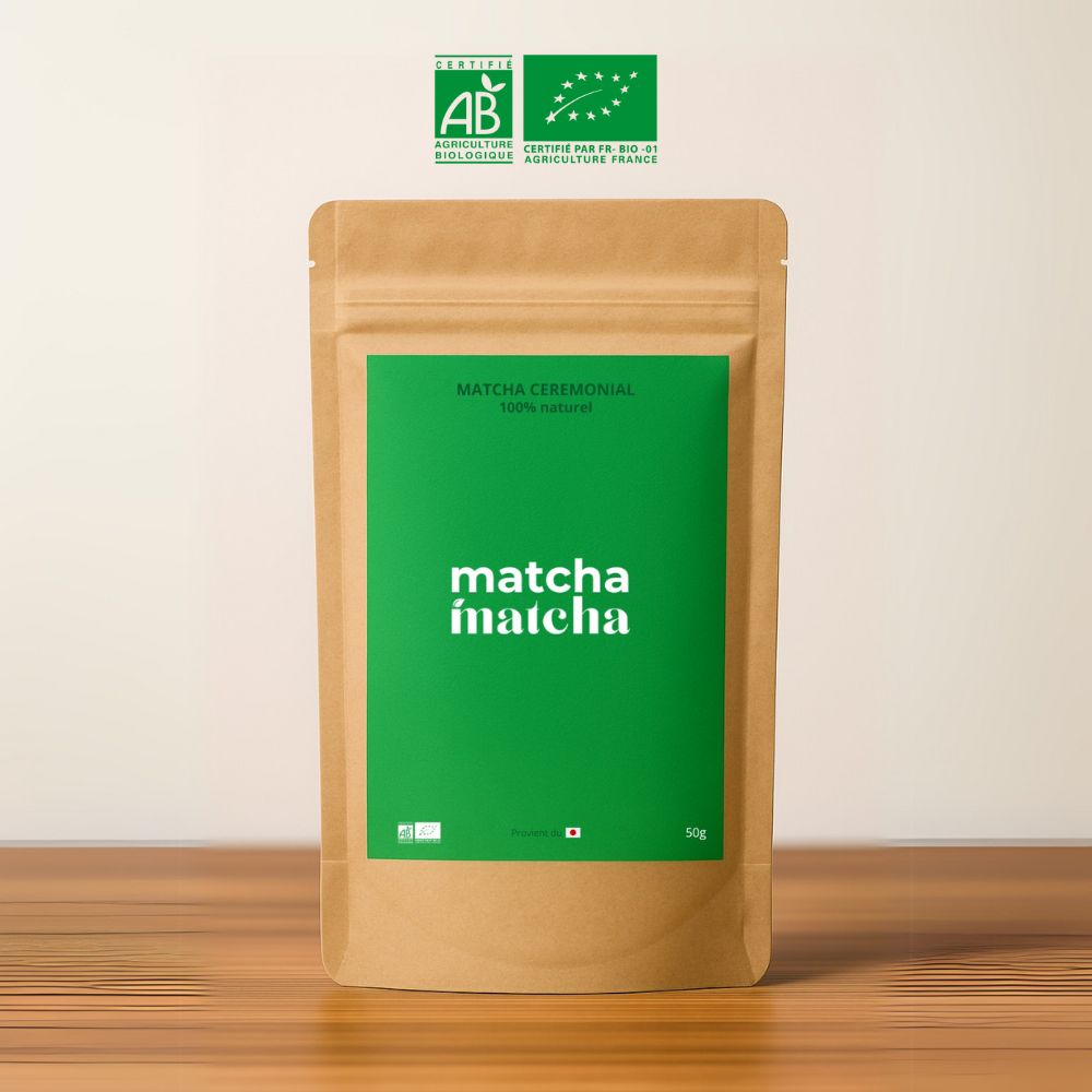 matcha ceremonie bio 50g